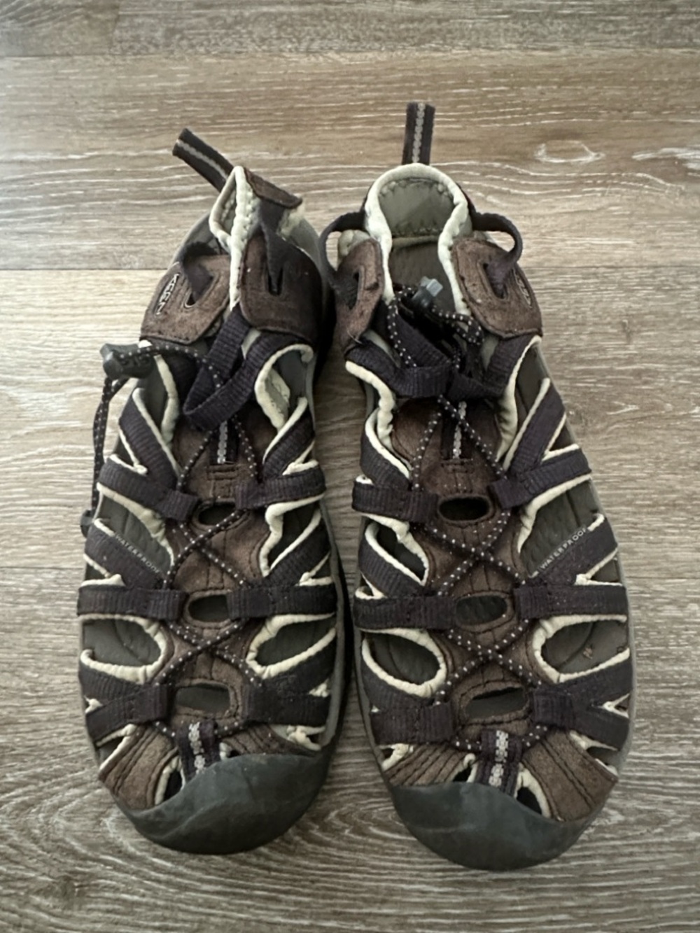Women’s Keen Faded Black Closed-Toe Hiking Sandals